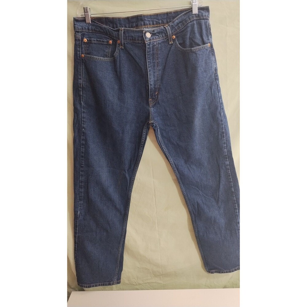Vintage-ish Levi's 505 Jeans Blue Denim Straight Regular Fit 5-Pocket Size 38